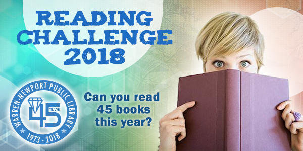 reading challenge, 45th anniversary