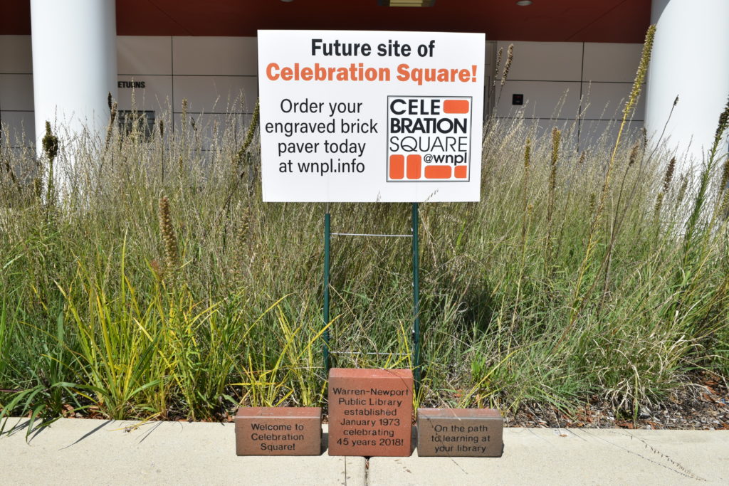 Celebration Square, front view, fundraising