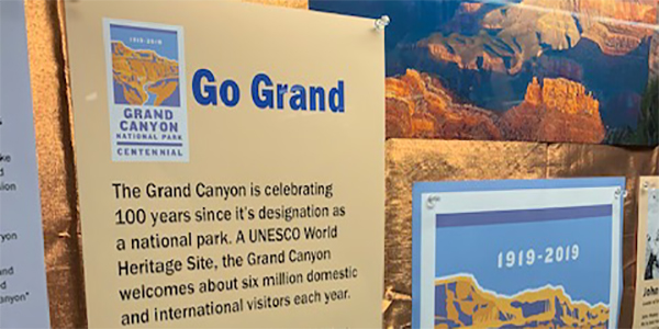 Grand Canyon, Lobby Display, Display Case, National Parks