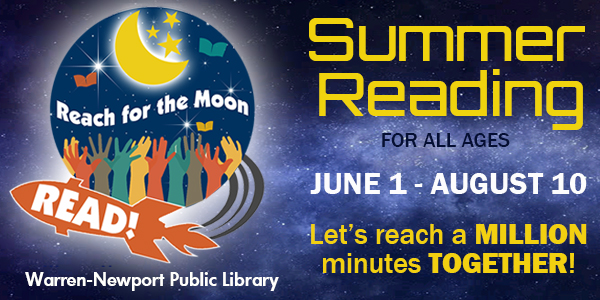 Summer Reading, Reach for the Moon, summer, reading