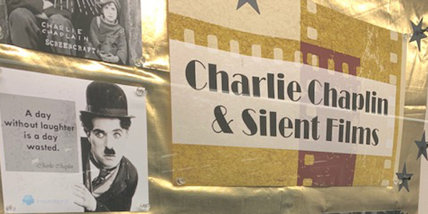 Charlie Chaplin, Silent Films, Lobby Display Case