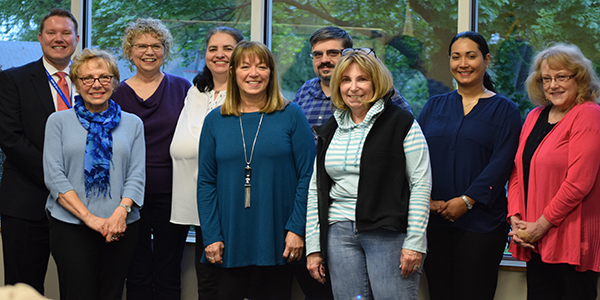 Library Board of Trustees, new board, May 2019