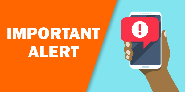 important alert, phone