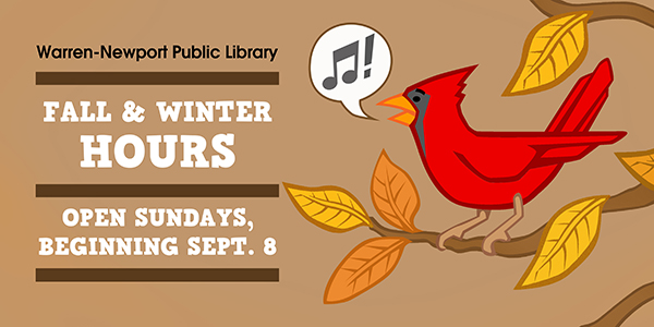 fall winter hours, sundays