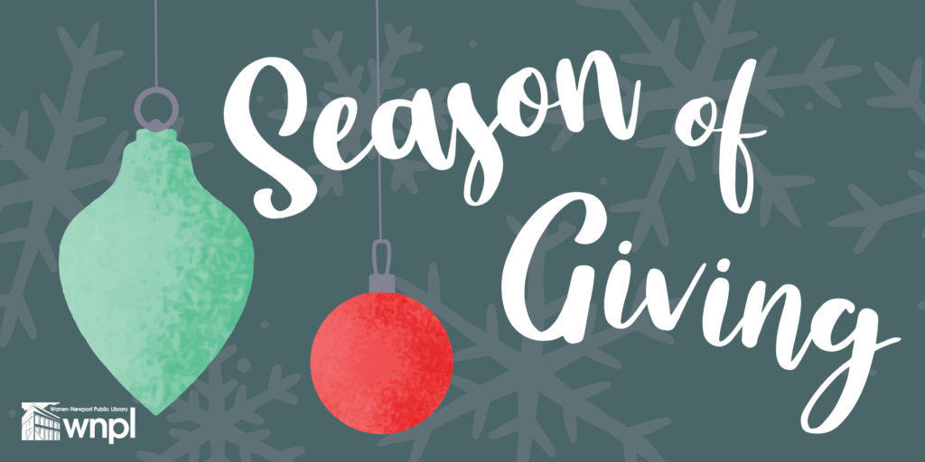 Season of Giving, ornaments, holiday, donations