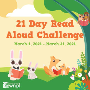 bunnies and foxes read in a meadow under a tree