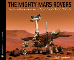 CGI image of a rover on Mars