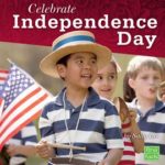 Boy in hat celebrating independence day