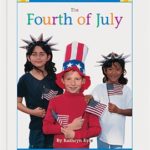 Kids dressed as the statue of liberty and uncle sam