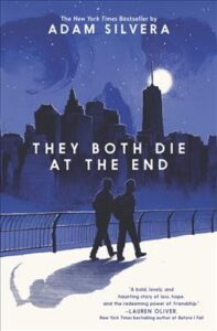 they both die in the end book cover two people on bridge