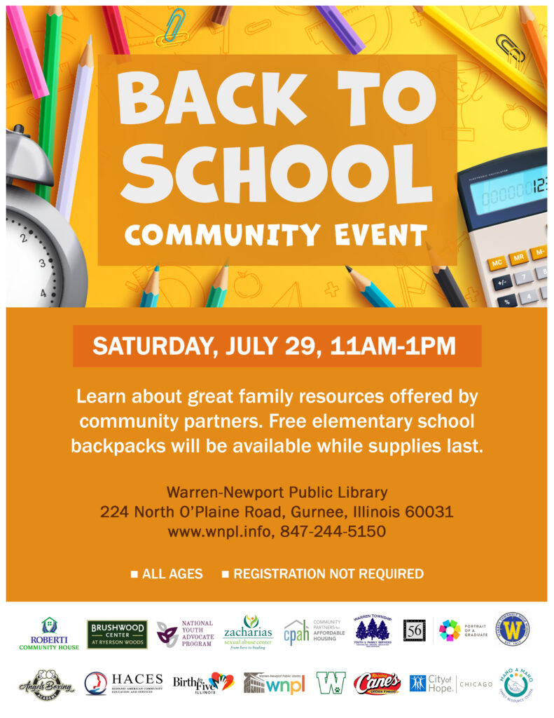 Back to School English Flyer
