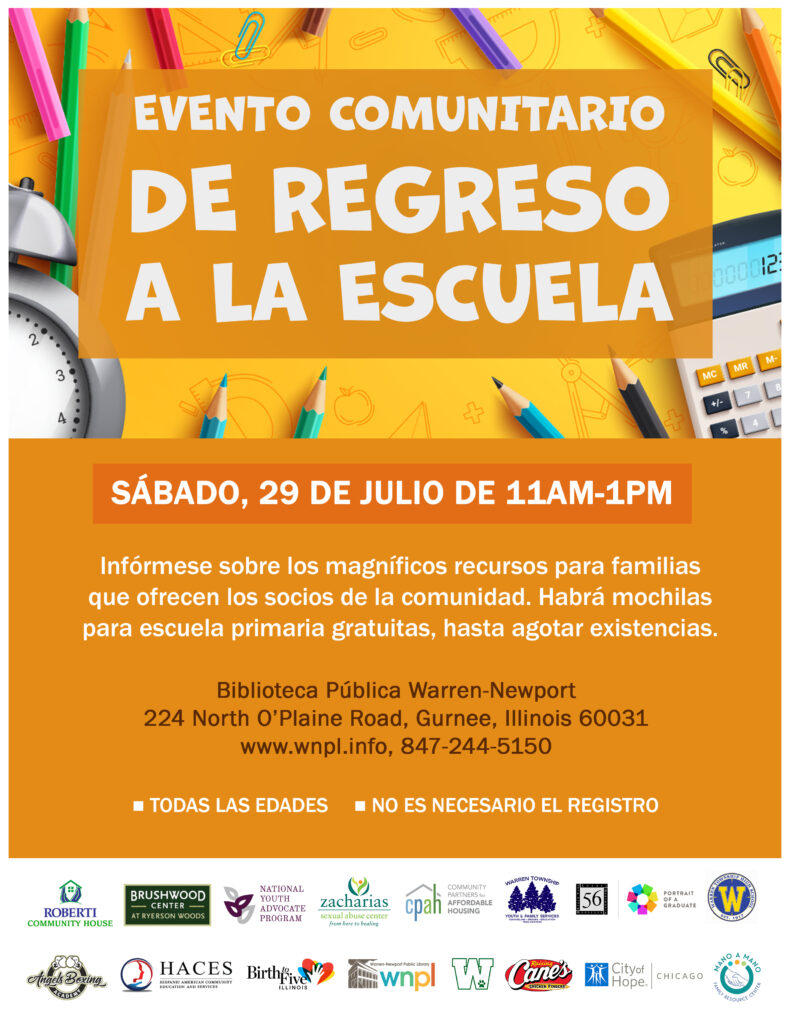 Back to School Spanish Flyer