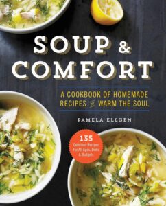 3 bowls of chicken noodle soup