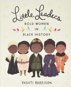 5 small black women dressed in various costumes