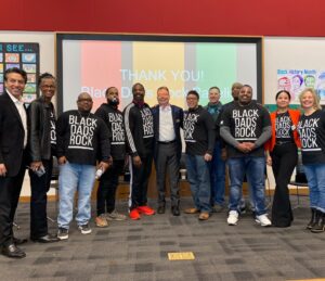 Community group at Black History Month celebration