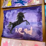 Black History Month student art