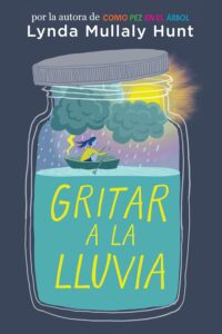 girl in boat floating in a jar