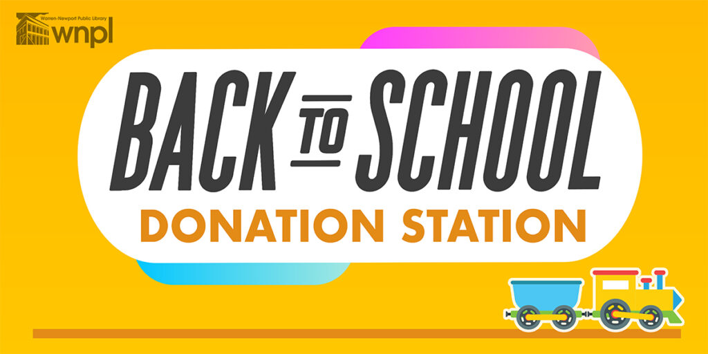 Back to School Donation Station