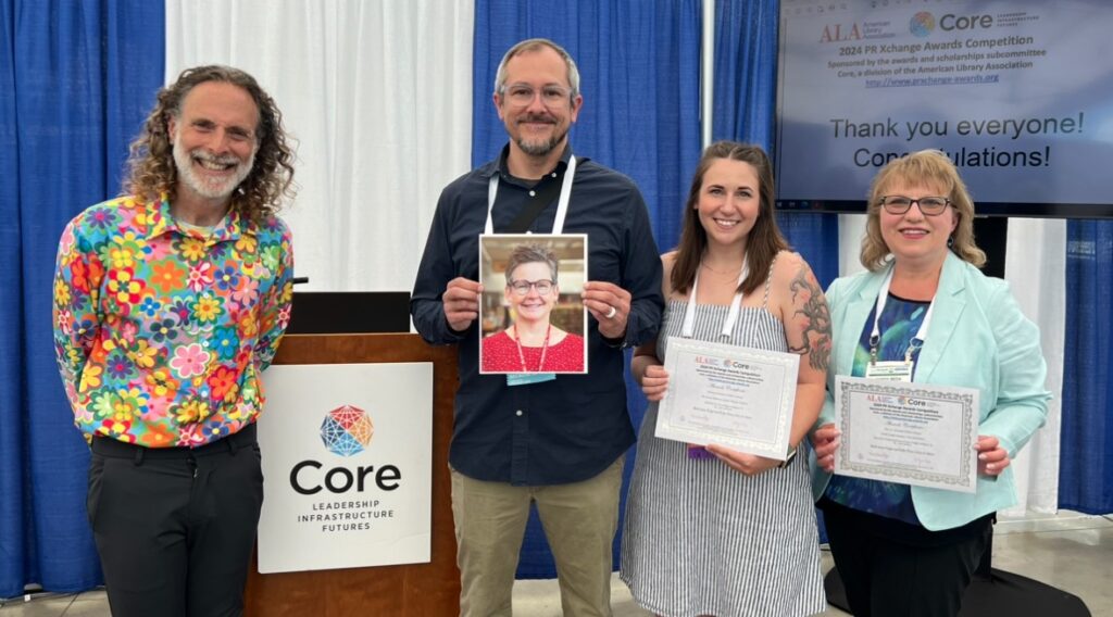 ALA CORE PRXchange photo including several WNPL staff members