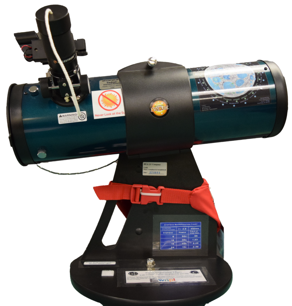 Short tabletop telescope