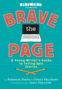 Teal blue cover with laptop in the center and pencils crossed at the bottom of the page.
