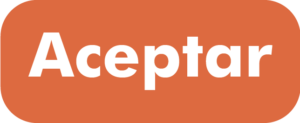 Orange rectangle with the word Aceptar in white text