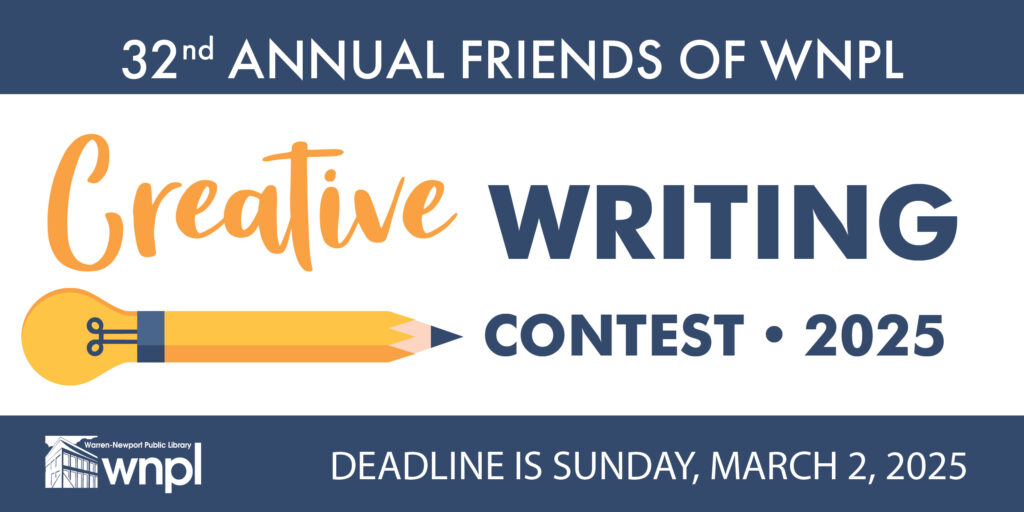 32nd Annual Friends of WNPL Creative Writing Contest.
