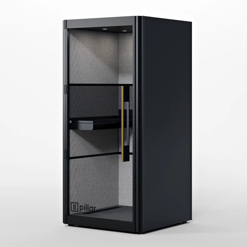 Pillar booth