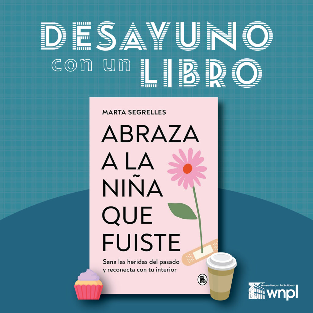 Book cover with a cupcake and coffee cup